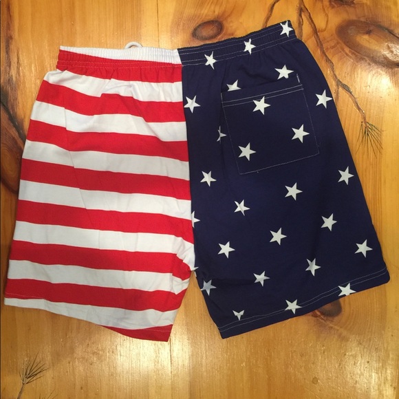 COPY - American Apparel Cotton American Flag Shorts - Picture 2 of 3